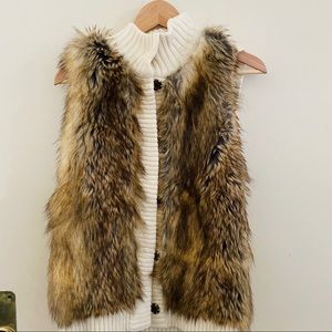 Michael Kors Faux Fur Vest